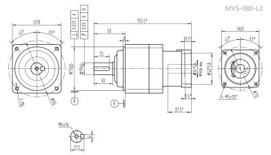 MVS080L2P0减速机低背隙高精度的应用体现