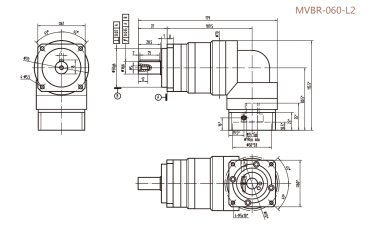 MVBR060L2行星减速机具有低背隙高精度的特点