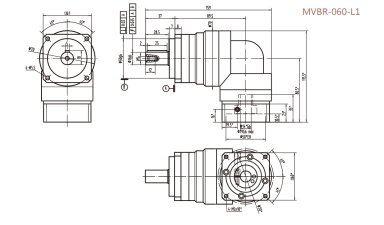 MVBR060系列行星减速机减速比决定因素