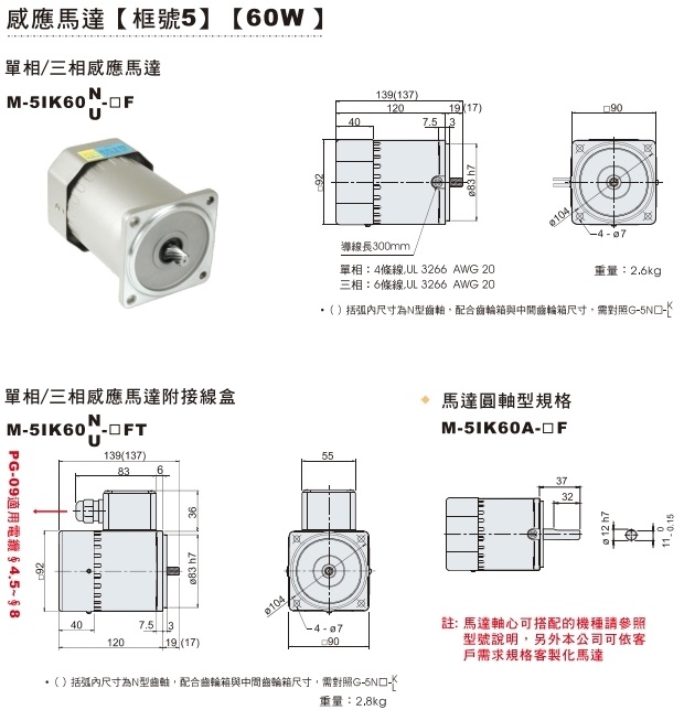 5号机 60W