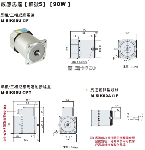 5号机 90W